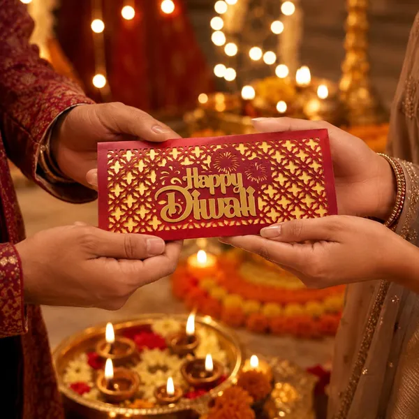Diwali_Money_Envelope_Laser_Cut_8x3_Inches_Red_10_Pieces