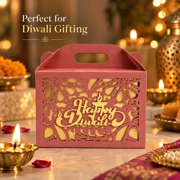 Izels_Diwali_Gift_Box_Pack_Of_10_Design3_Pink_20x12x6_Cm_Paper_Return_Gift_Bags_With_Handle_For_Mithai_Dry_Fruits_Chocolates_Festive_Diwali_Hamper_Packaging_Box_For_Gifting