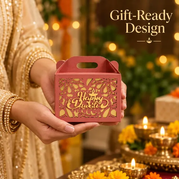 Izels_Diwali_Gift_Box_Pack_Of_10_Design3_Pink_20x12x6_Cm_Paper_Return_Gift_Bags_With_Handle_For_Mithai_Dry_Fruits_Chocolates_Festive_Diwali_Hamper_Packaging_Box_For_Gifting