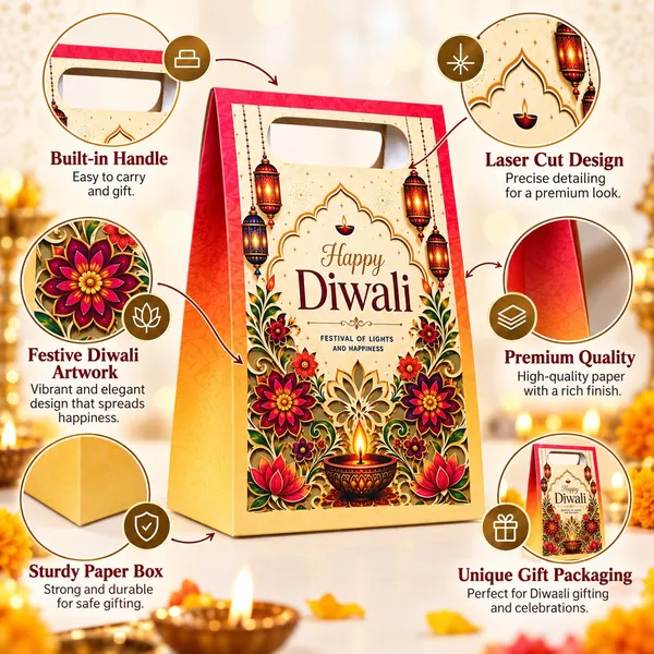 Izels_Diwali_Gift_Bags_Pack_Of_10_Design2_Red_20x12x6_Cm_Paper_Return_Gift_Bags_With_Handle_For_Mithai_Dry_Fruits_Chocolates_Festive_Diwali_Hamper_Packaging_Bags_For_Gifting