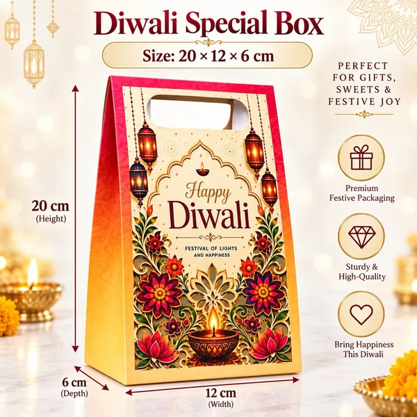 Izels_Diwali_Gift_Bags_Pack_Of_10_Design2_Red_20x12x6_Cm_Paper_Return_Gift_Bags_With_Handle_For_Mithai_Dry_Fruits_Chocolates_Festive_Diwali_Hamper_Packaging_Bags_For_Gifting