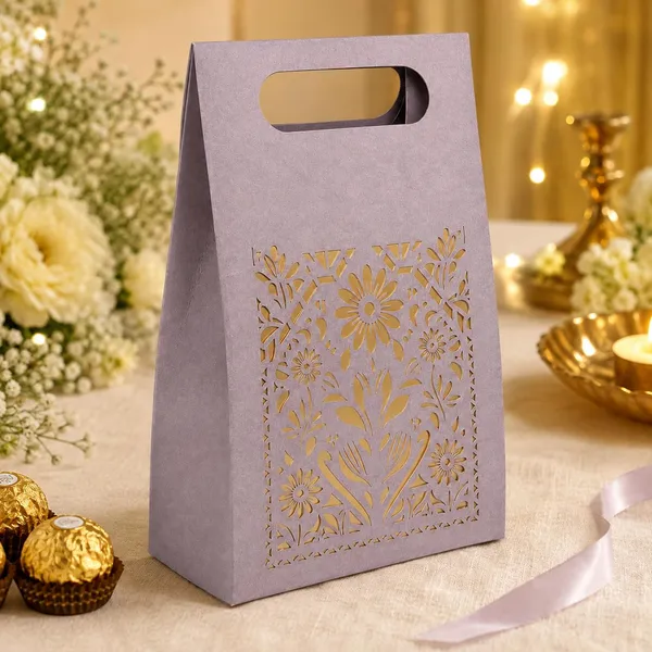 Izels_Laser_Cut_Paper_Gift_Box_With_Handle_20x15x6_Cm_Design1_Lavender_10