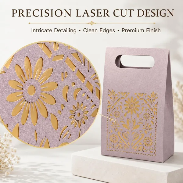 Izels_Laser_Cut_Paper_Gift_Box_With_Handle_20x15x6_Cm_Design1_Lavender_10