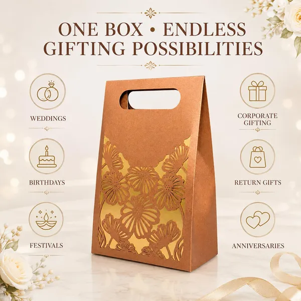 Izels_Laser_Cut_Paper_Gift_Box_With_Handle_20x15x6_Cm_Design2_Copper_10