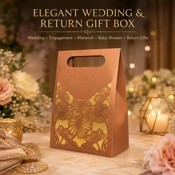 Izels_Laser_Cut_Paper_Gift_Box_With_Handle_20x15x6_Cm_Design2_Copper_10