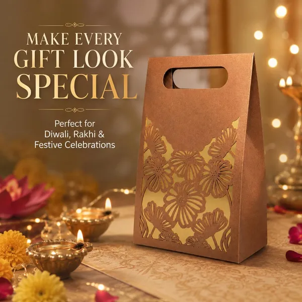 Izels_Laser_Cut_Paper_Gift_Box_With_Handle_20x15x6_Cm_Design2_Copper_10