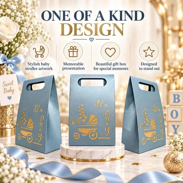 Izels_It_S_A_Boy_Baby_Announcement_Gift_Box_Pack_Of_25