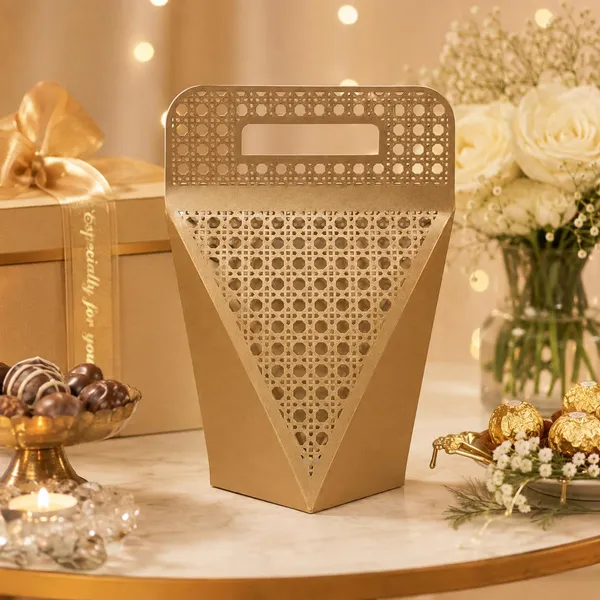 Izels_Laser_Cut_Paper_Gift_Box_With_Golden_Rattan_Handle_20x15x6_Cm_10pc
