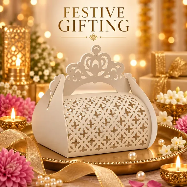 Izels_Laser_Cut_Paper_Gift_Box_With_Handle_20x15x6_Cm_Design4_White_10