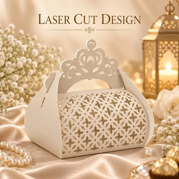 Izels_Laser_Cut_Paper_Gift_Box_With_Handle_20x15x6_Cm_Design4_White_10