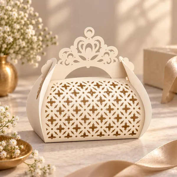 Izels_Laser_Cut_Paper_Gift_Box_With_Handle_20x15x6_Cm_Design4_White_10
