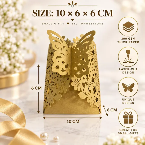 Izels_Laser_Cut_Paper_Gift_Box_With_Butterfly_Handle_20x15x6_Cm_Green_10