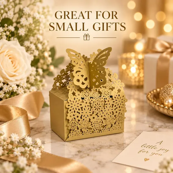 Izels_Laser_Cut_Paper_Gift_Box_With_Butterfly_Handle_20x15x6_Cm_Green_10