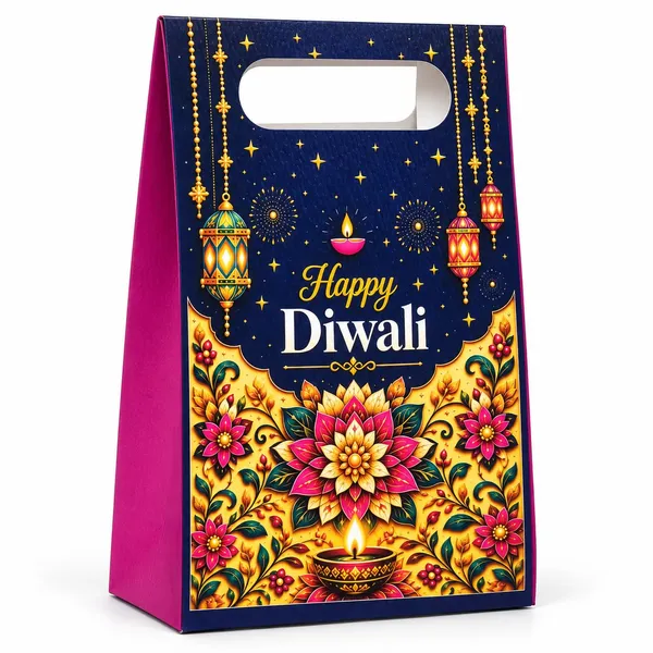 Izels_Diwali_Gift_Bags_Pack_Of_10_Design2_Blue_20x12x6_Cm_Paper_Return_Gift_Bags_With_Handle_For_Mithai_Dry_Fruits_Chocolates_Festive_Diwali_Hamper_Packaging_Bags_For_Gifting