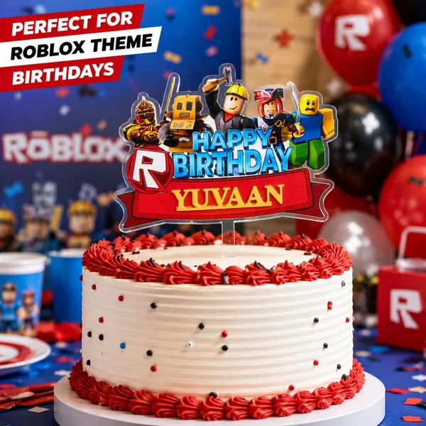 Personalised_Roblox_Inspired_Birthday_Cake_Topper_With_Custom_Name_Premium_3_Mm_Thick_Acrylic_6_X_4_Inch_Gaming_Theme_Cake_Decoration_For_Kids_Birthday_Party