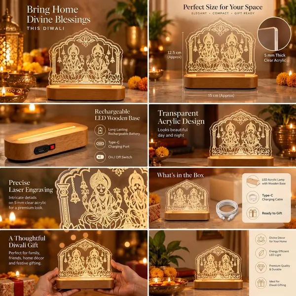 Lakshmi_Ganesh_Led_Lamp_For_Diwali_Gifting_Rechargeable_Wooden_Base_5_Mm_Laser_Engraved_Clear_Acrylic_Laxmi_Ganesha_Light_With_Usb_Charging_Cable_Mandir_Pooja_Room_Festive_Home_Decor