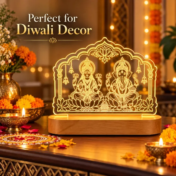 Lakshmi_Ganesh_Led_Lamp_For_Diwali_Gifting_Rechargeable_Wooden_Base_5_Mm_Laser_Engraved_Clear_Acrylic_Laxmi_Ganesha_Light_With_Usb_Charging_Cable_Mandir_Pooja_Room_Festive_Home_Decor