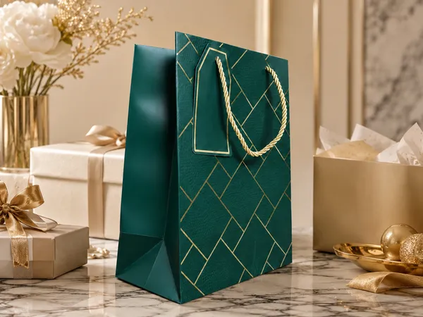 GEOMETRIC_DARK_GREEN_BAG_-_SMALL
