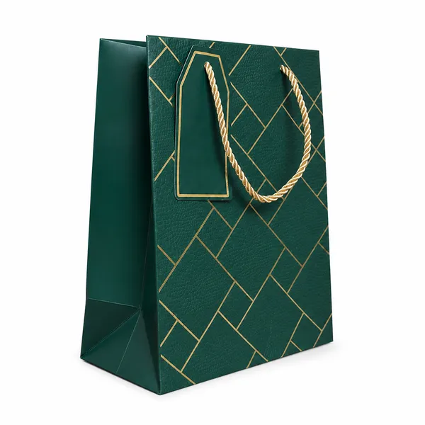 GEOMETRIC_DARK_GREEN_BAG_-_SMALL