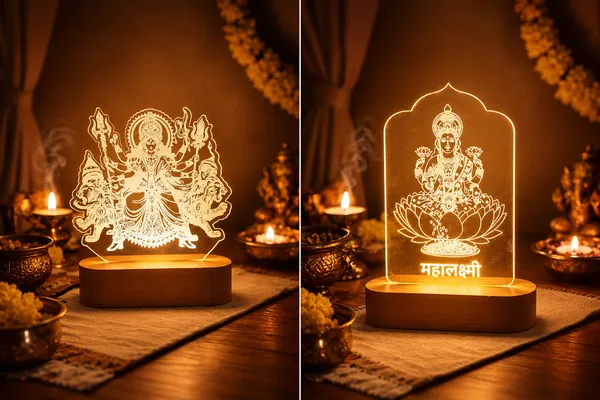 Izels_Maa_Durga_and_Lakshmi_Mata_LED_Acrylic_Lamp_Combo_Set_Of_2_USB_Powered_Spiritual_Gift_For_Pooja_Room_Home_Mandir_Decor_8x6_Inch