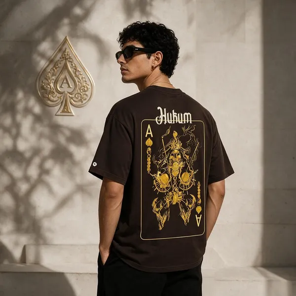 Brown_Cotton_Oversized_Printed_T_Shirt_For_Men