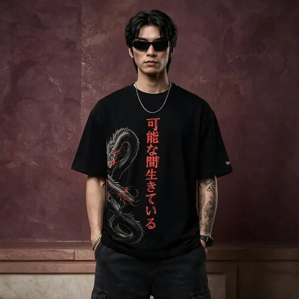 Black_Cotton_Oversized_Japanese_Typography_Printed_T_Shirt_For_Men