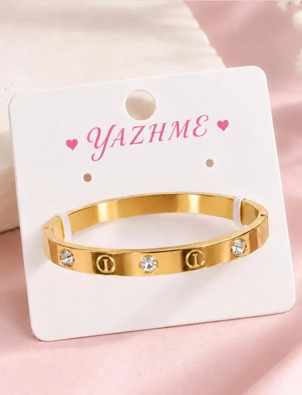 Gold-Tone_Crystal_Studded_Bangle_for_Women