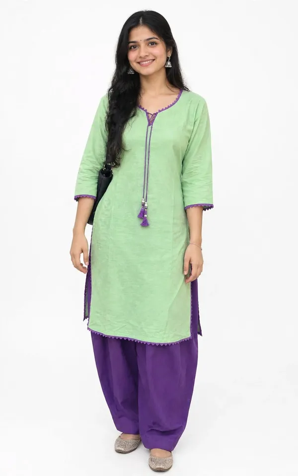 Green_Purple_Straight_Kurta_Salwar_Set_for_Women