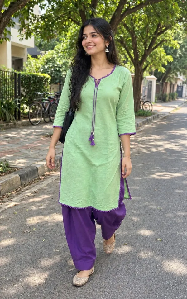 Green_Purple_Straight_Kurta_Salwar_Set_for_Women