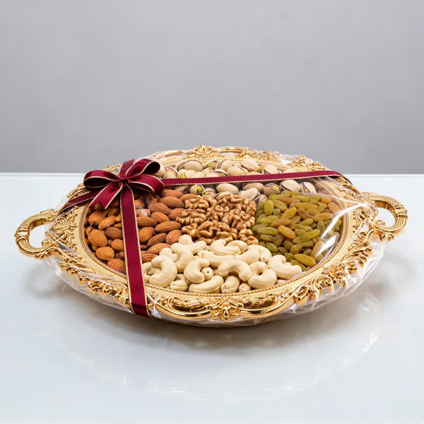 Dr._Vitafoods_Assorted_Dry_Fruits_Gold_Decorative_Gift_Thali