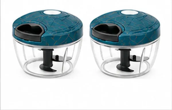 Teal_Blue_Compact_Design_String_Vegetable_Chopper_With_Stainless_Steel_Blade
