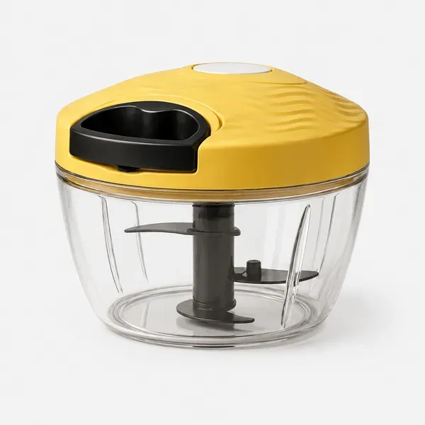 Yellow_Compact_Design_String_Vegetable_Chopper_With_Stainless_Steel_Blade