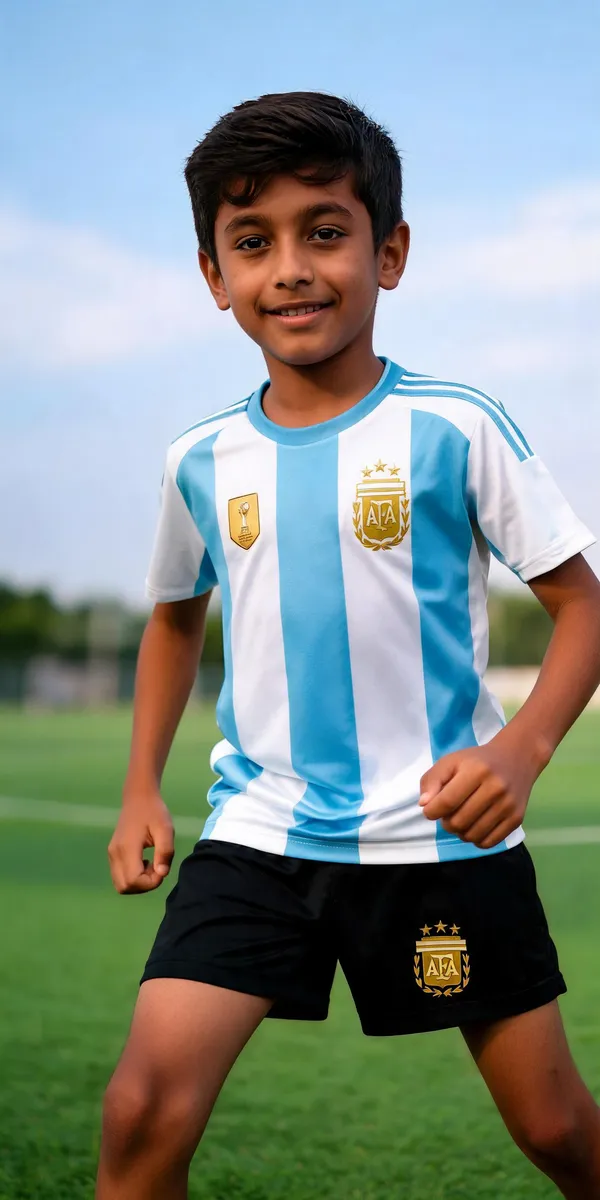 Polyester_Argentina_Messi_10_Football_Jersey_Set_For_Boys_&_Girls