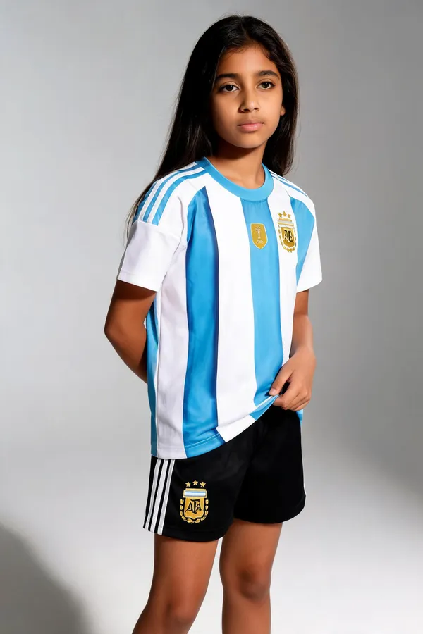 Polyester_Argentina_Messi_10_Football_Jersey_Set_For_Boys_&_Girls