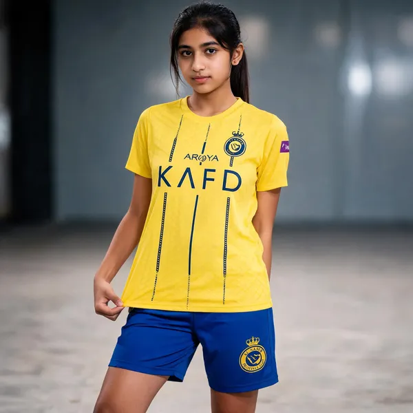 Yellow_Polyester_Regular_Fit_Al_Nasr_Football_T-Shirt_&_Shorts_Set_For_Boys_&_Girls