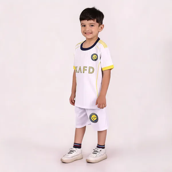 Yellow_White_Polyester_Regular_Fit_Al_Nasr_Football_T-Shirt_&_Shorts_Set_For_Boys_&_Girls