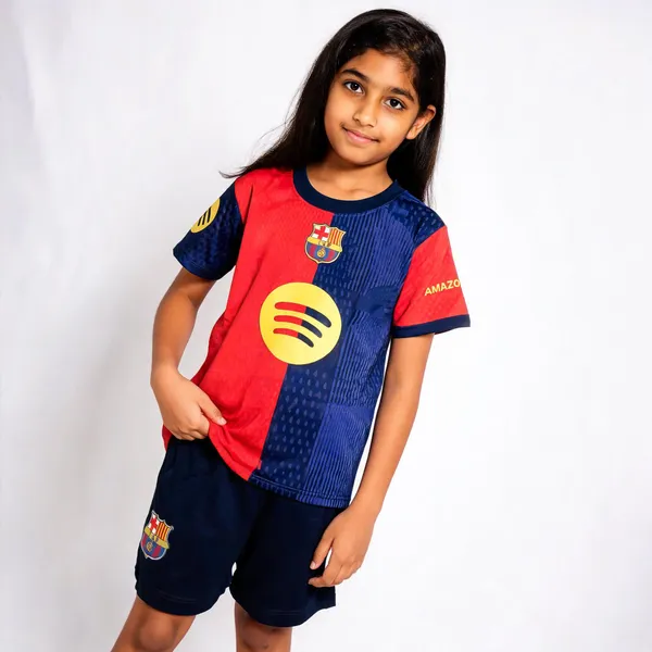 Multicolor_Polyester_Barcelona_Messi_10_Football_Jersey_Set_For_Boys_&_Girls
