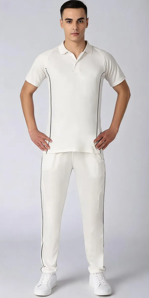 White_Polyester_Cricket_Jersey_&_Trouser_Set_For_Men
