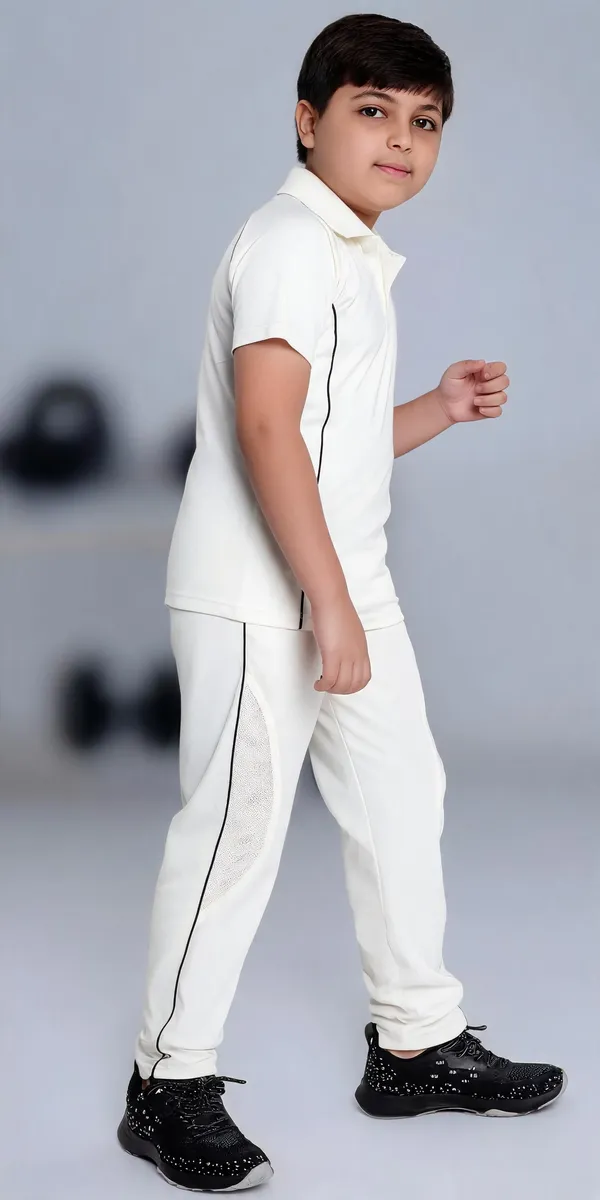 White_Lycra_Regular_Fit_Cricket_T-Shirt_&_Track_Pants_Set_For_Boys_&_Girls