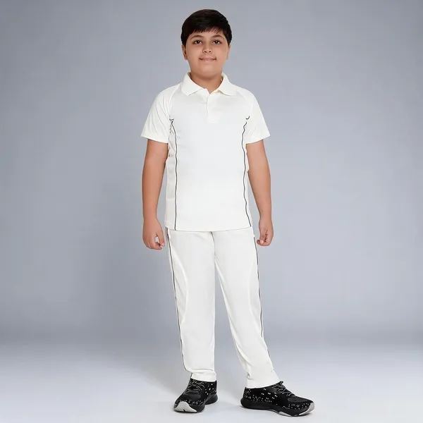 White_Lycra_Regular_Fit_Cricket_T-Shirt_&_Track_Pants_Set_For_Boys_&_Girls