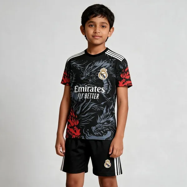 Red_Blue_Polyester_Dragon_Print_Football_Jersey_Set_For_Boys_&_Girls