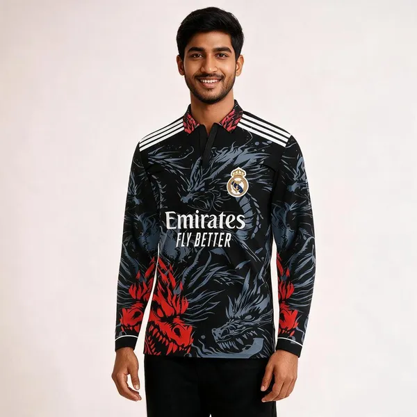 Multicolor_Linen_Full_Sleeve_Polo_Neck_T-Shirt_For_Men