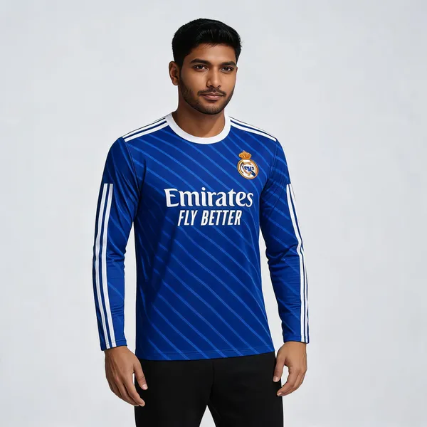 Blue_Linen_Full_Sleeve_Round_Neck_Football_Jersey_T-Shirt_For_Men