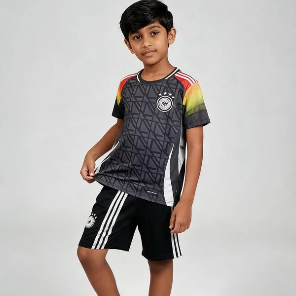 Black_Polyester_Germany_Football_Jersey_Set_For_Boys_&_Girls