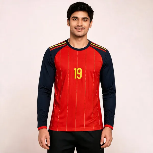 Multicolor_Linen_Full_Sleeve_Germany_Football_T-Shirt_For_Men