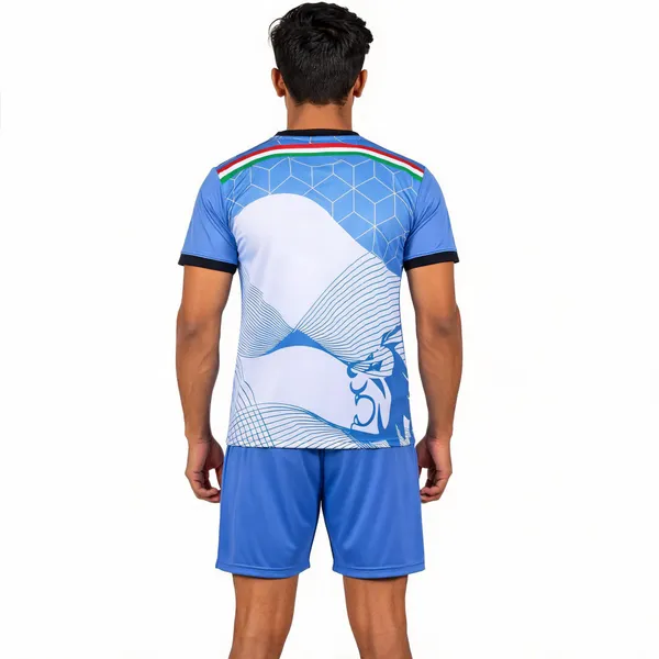 Blue_Polyester_Graphic_Print_Sports_T-Shirt_&_Shorts_Set_For_Men