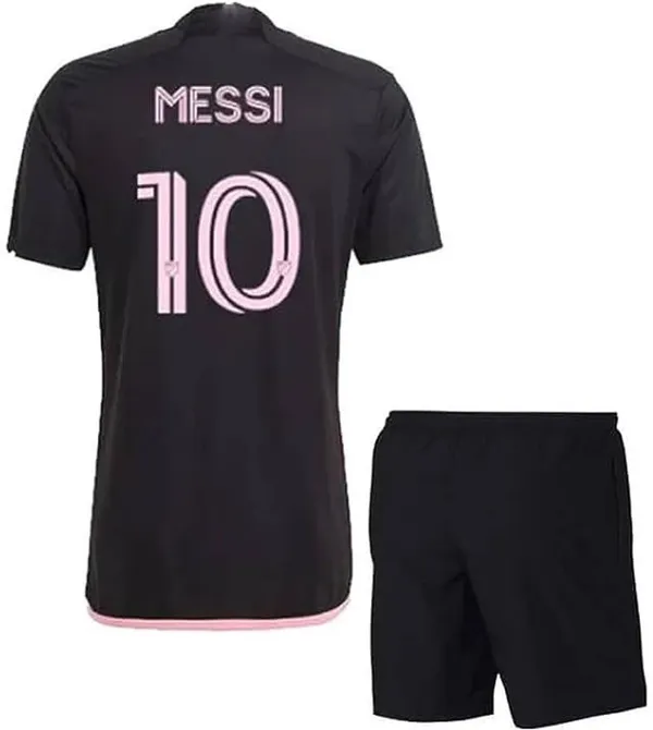 Black_Polyester_Regular_T-Shirt_&_Shorts_Set_For_Boys_&_Girls