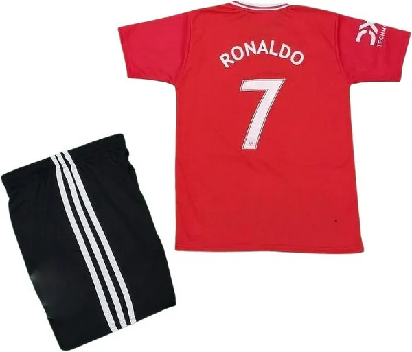 Red_Polyester_Regular_Fit_T-Shirt_&_Shorts_Set_For_Boys_&_Girls