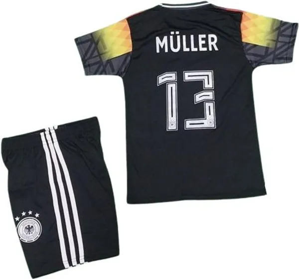 Black_Polyester_Germany_Football_Jersey_Set_For_Boys_&_Girls