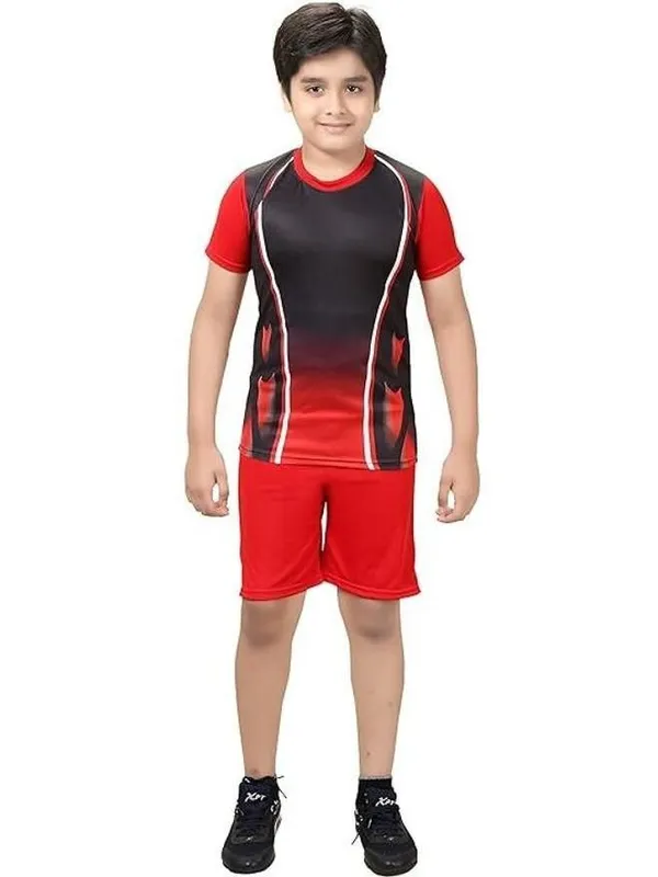 Red_Black_Lycra_Sublimation_Print_Football_Jersey_Set_For_Boys_&_Girls